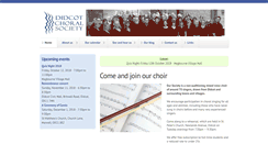Desktop Screenshot of didcotchoralsociety.org